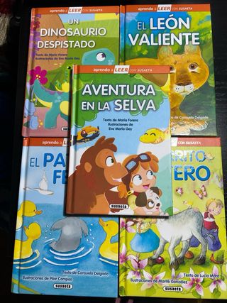 Lote 5 Libros Mayúsculas
