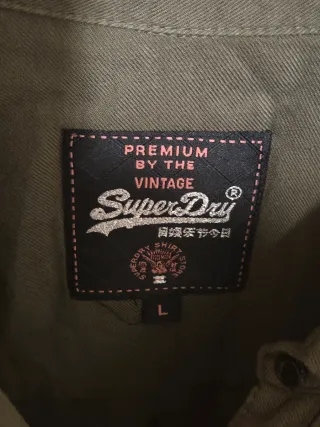 Mono corto verde Superdry