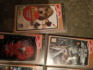 Console PSP Bianca e Blu + Giochi