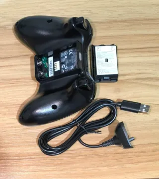 Mando Xbox 360 Original Negro Impecable