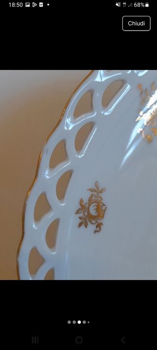 W. BAVARIA PORCELLANA SERVIZIO DOLCE