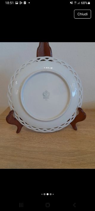 W. BAVARIA PORCELLANA SERVIZIO DOLCE