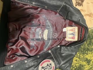 Cazadora Avirex Vintage Negra Original