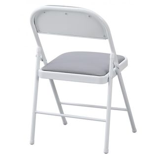Silla Plegable SMART Gris y Blanca