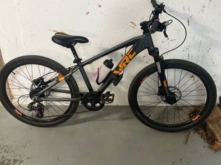 Bicicleta Montaña Gris y Naranja