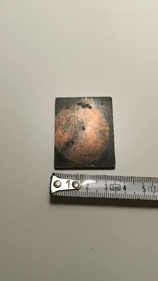 Sello Postage One Penny Bronce