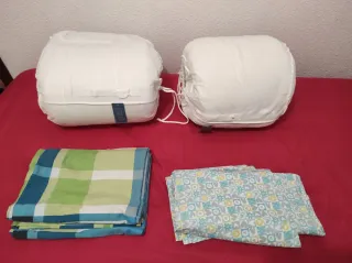 2 nórdicos + Fundas Cama y Almohadas.