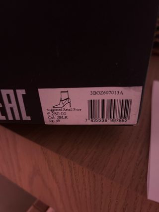 Botines Guess Marciano Negro Talla 40 a estrenar