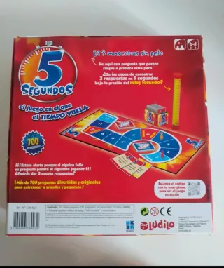 Juego de mesa 5 Segundos Lúdilo