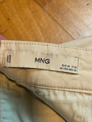 Pantaloni Mango Uomo Beige EUR 42