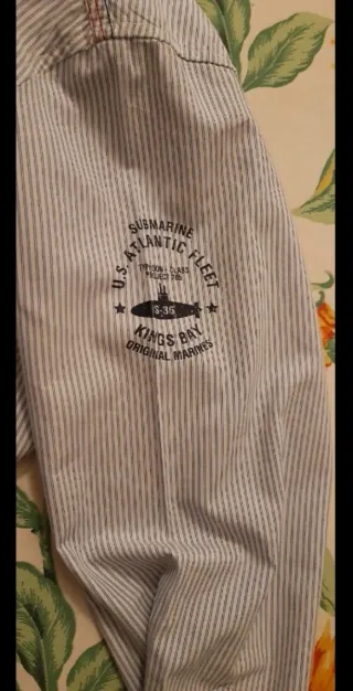 Camicia Original Marines a righe taglia 12