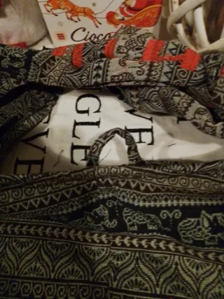 Borsa stile indiano con elefanti