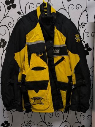 Chaqueta Moto Ixs Gore-Tex Amarilla