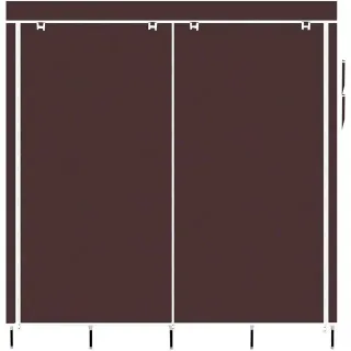 Armario Vestidor Marrón Tela 170x167x45 Cm NUEVO