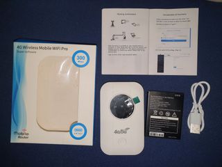 Router WiFi Portátil 4G LTE 300 Mbps