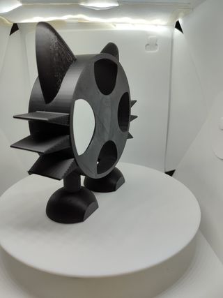 Supporto Gatto Nero per Alexa Echo Dot 3