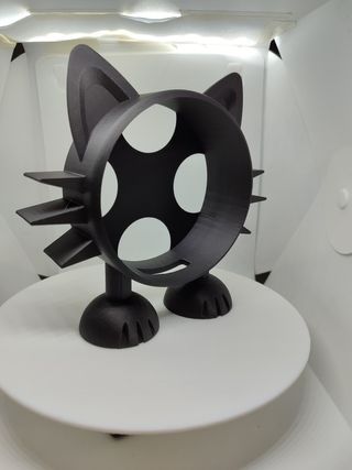 Supporto Gatto Nero per Alexa Echo Dot 3