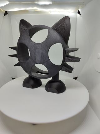 Supporto Gatto Nero per Alexa Echo Dot 3