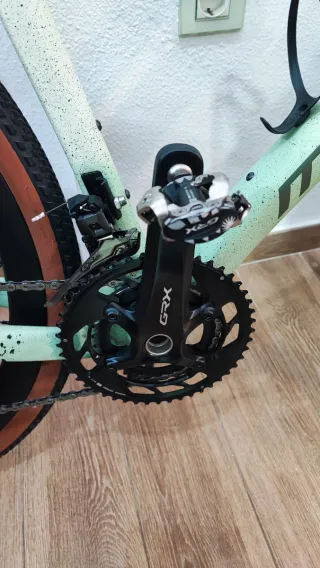 Bici Gravel MEGAMO SILK Full carbono. Talla L