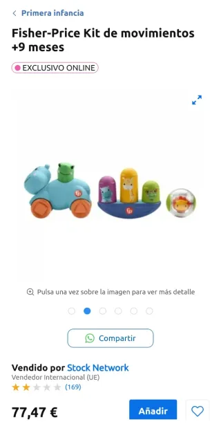 Fisher-Price Hello Moves Play Kit. ¡NUEVO!