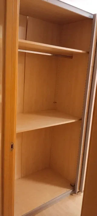 Armario modular madera y metal