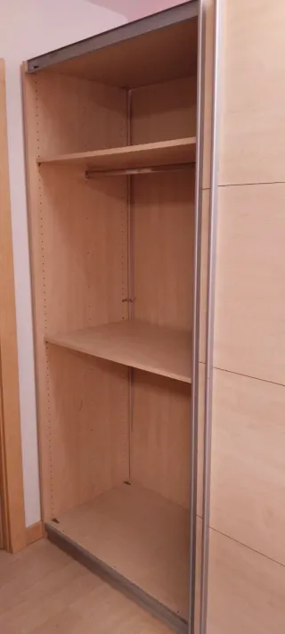 Armario modular madera y metal