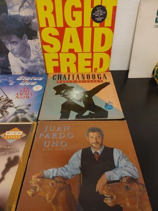 Lote Vinilos LP Pop Rock Internacional y Nacional