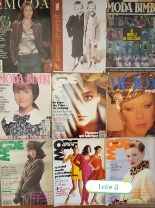 Lote de 27 revistas antiguas vintage