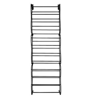 Zapatero Puerta 36 Pares 172x58 Cm Negro NUEVO!!!