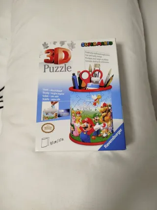 Puzzle 3D Portalápices Ravensburger Super Mario