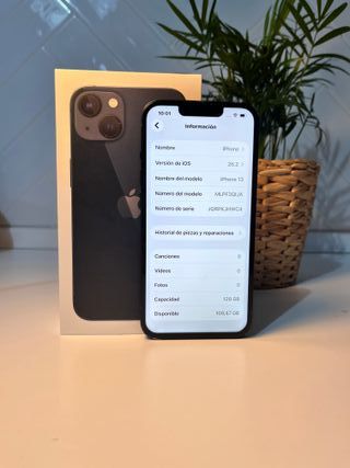 iPhone 13 100% Batería ORIGINAL Midnight 128gb