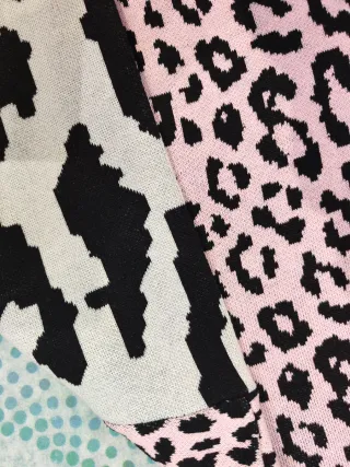 Jersey punto mujer estampado M/L