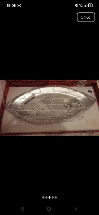 Set posate pesce con sperlunga oro/argento