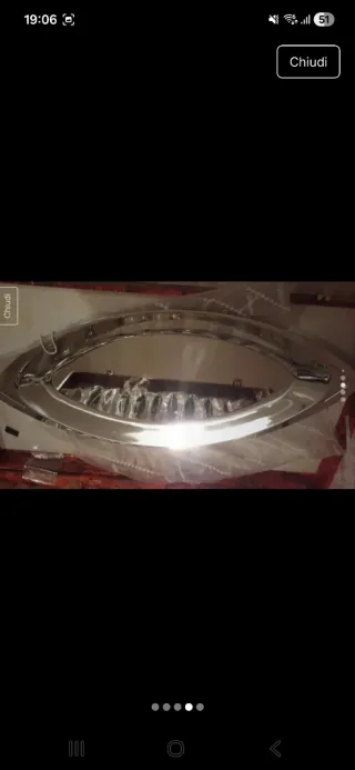 Set posate pesce con sperlunga oro/argento