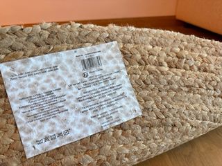 Alfombra redonda yute natural 155 cm