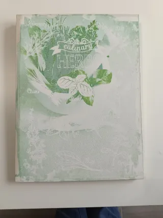 Cuadro Decorativo Hierbas Culinarias