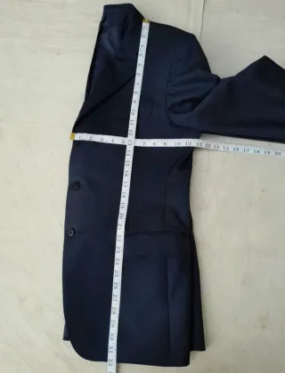 Traje Burberry London: Blazer y Pantalón Azul Tall