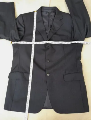 Traje Burberry London: Blazer y Pantalón Azul Tall