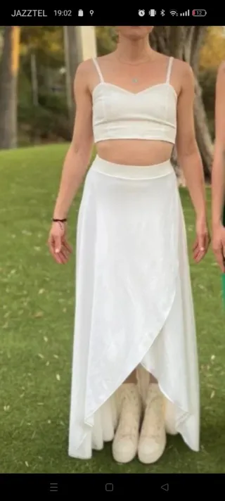 Vestido de Novia 2 piezas