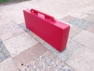 Mesa plegable camping con 4 asientos