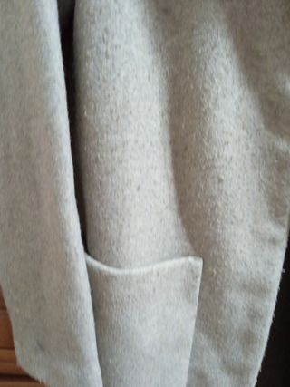 Chaquetón Pull&Bear Beige Talla M