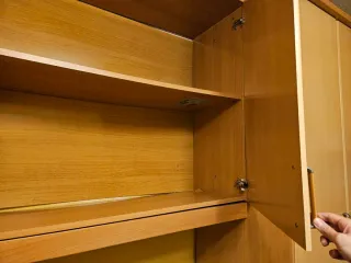 Armadio a ponte in legno a 2 moduli