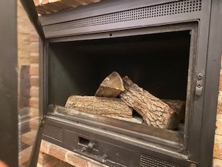 Casete chimenea hierro fundido