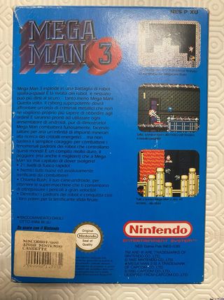 Mega Man 3 - Nintendo NES - PAL ITA GIG - Completo
