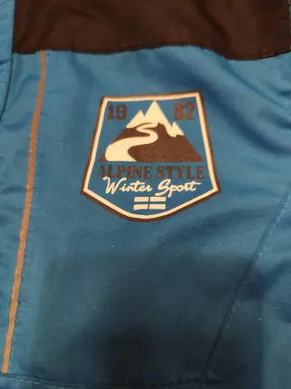 Chaqueta azul invierno 8/10 años