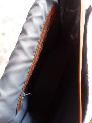 Bolso Portátil Vintage Floral