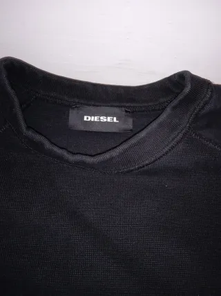 Jersey Negro Diesel Talla L Hombre