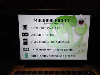MacBook Pro 13 Intel I5 2,3Ghz