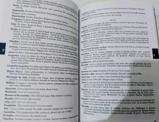 Le répertoire de la cuisine