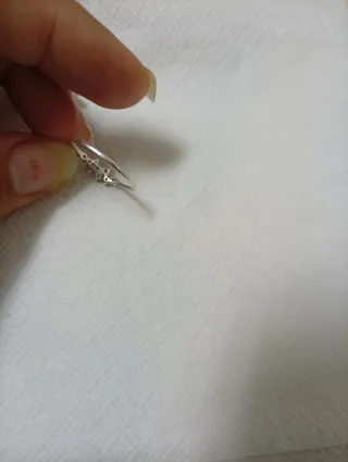 Anillo Apodemia Plata Flores